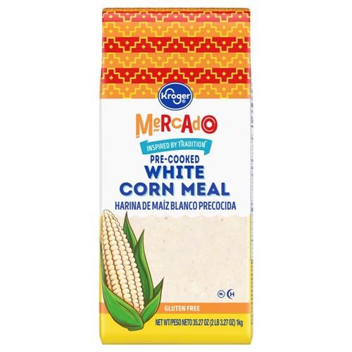 Kroger Mercado Pre Cooked White Corn Meal 35.27 oz