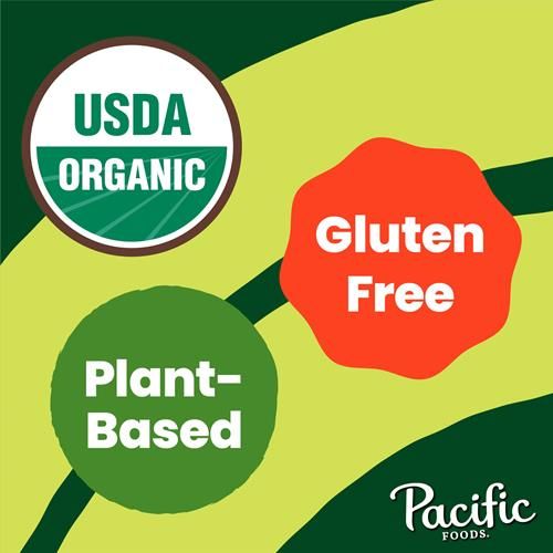 Pacific Foods Organic Hearty Vegetable Soup, Plant Based, 16.3 Oz Can