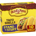 Old El Paso Stand N Stuff Taco Shells, Gluten Free, Meal Prep, 10 Ct, 4.7 Oz