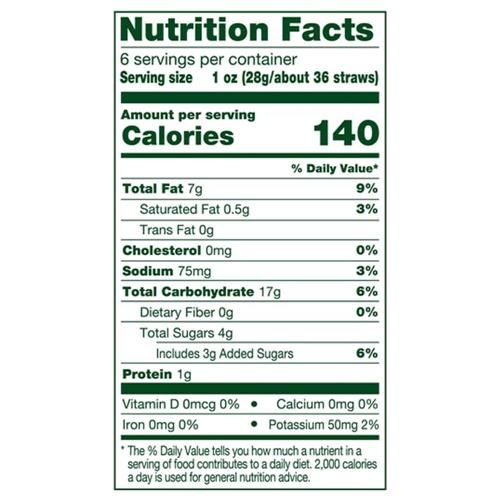 Simple Truth Cinnamon Sugar Apple Straws Chips 6 oz