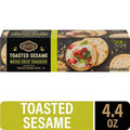 Private Selection Toasted Sesame Water Crisp Crackers 4.4 oz