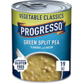 Progresso Green Split Pea Soup, Vegetable Classics Canned Soup, Gluten Free, 19 Oz