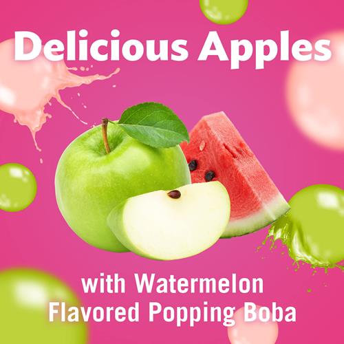Del Monte Bubble Fruit, Sour Apple Watermelon, 3.5 Oz, 4 Ct