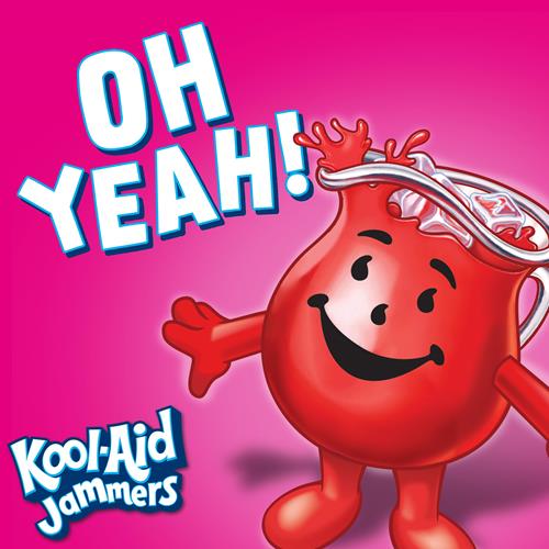 Kool-Aid Jammers Sharkleberry Fin Strawberry Orange Punch Flavored 0% Juice Drink, 10 Ct Box, 6 Fl Oz Pouches