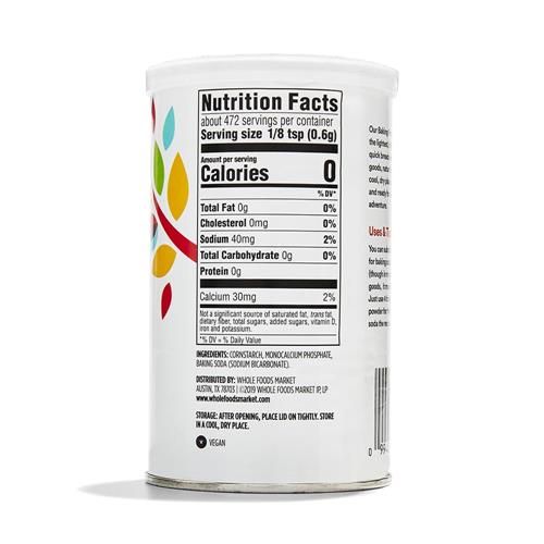 Whole Foods Market Baking Powder, 10 Oz
