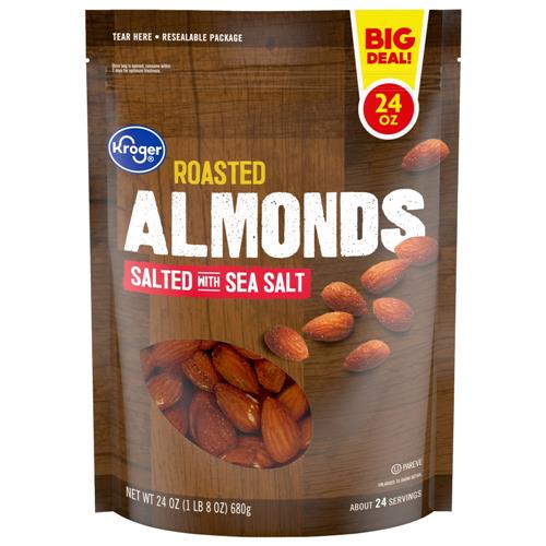Kroger Almonds 24 oz