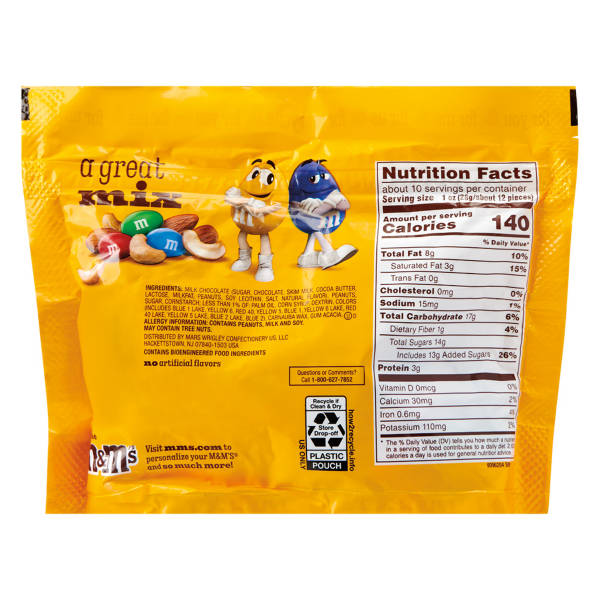 M&M's Peanut Sharing Chocolate, 10.05 oz