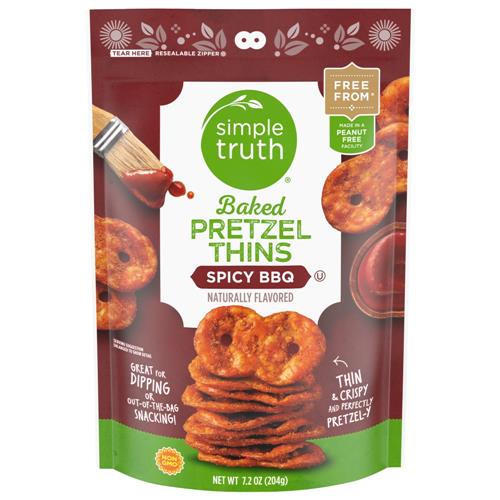 Simple Truth Spicy BBQ Pretzel Thin Crisps 7.2 oz