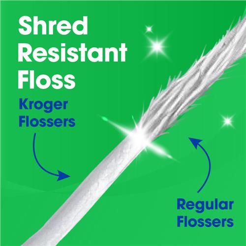 Kroger Hi-Performance Flossers Mint 90 count