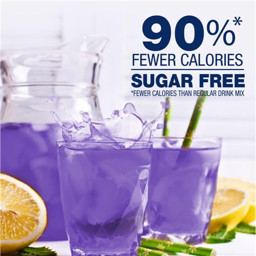 Kroger Lite Zero Sugar Grape Drink Mix Packets 6 packets