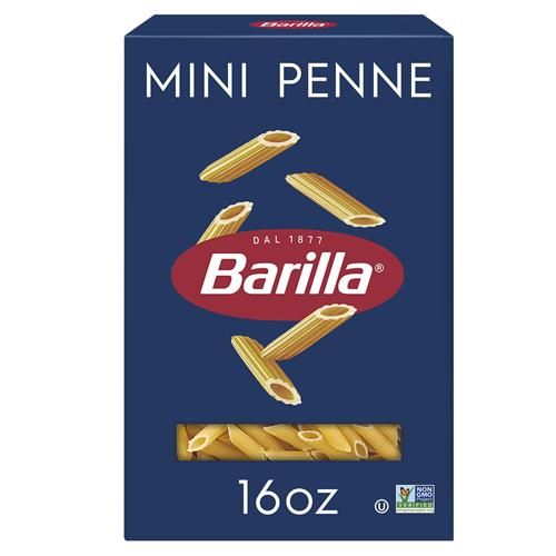 Barilla Mini Penne Pasta, 16 Oz. Box - Non-Gmo Pasta Made With Durum Wheat Semolina - Kosher Certified Pasta