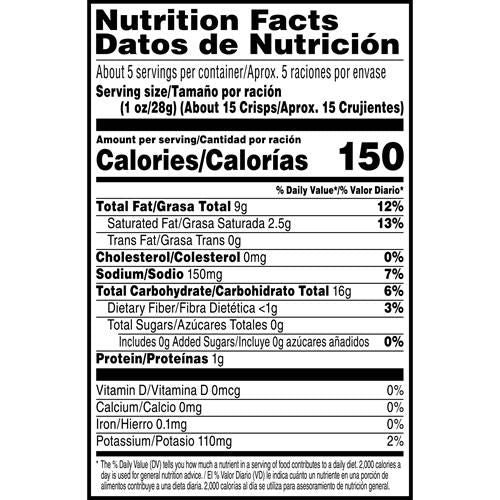 Pringles, Potato Crisps, Original, 5.2 Ounce
