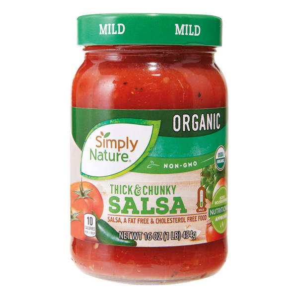 Simply Nature Organic  Salsa Mild, 16 oz
