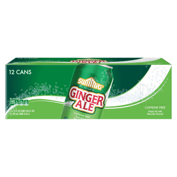 Summit 12 Pack, 12 fl oz Ginger Ale