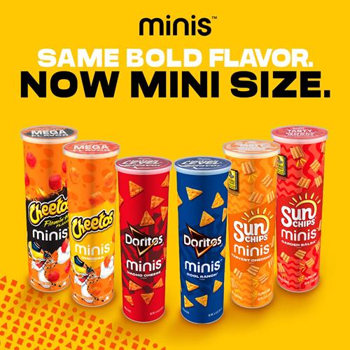 Minis Cheetos Canister - Flamin Hot Bites
