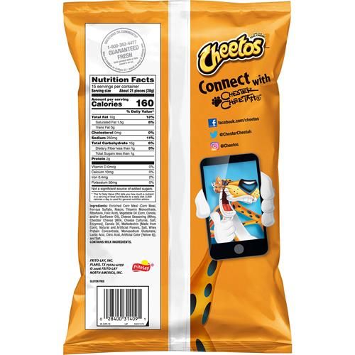 Cheetos Crunchy Pary Size Bag, 15 Oz