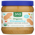 Whole Foods Market Organic Crunchy Peanut Butter, 16 Oz