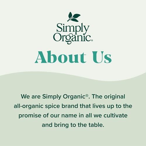 Simply Organic Ground Black Pepper, 2.31-Ounce Jar, Medium Ground Pepper, Certified Organic, Kosher, Potent Pepper Taste