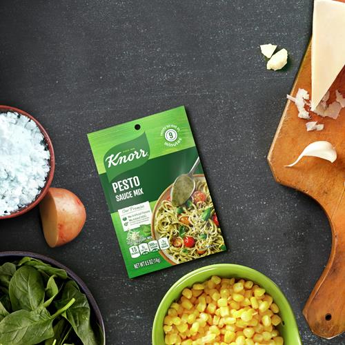 Knorr Sauce Mix Pesto Pasta Sauce For Simple Meals And Sides No Artificial Flavors, No Added Msg 0.5 Oz