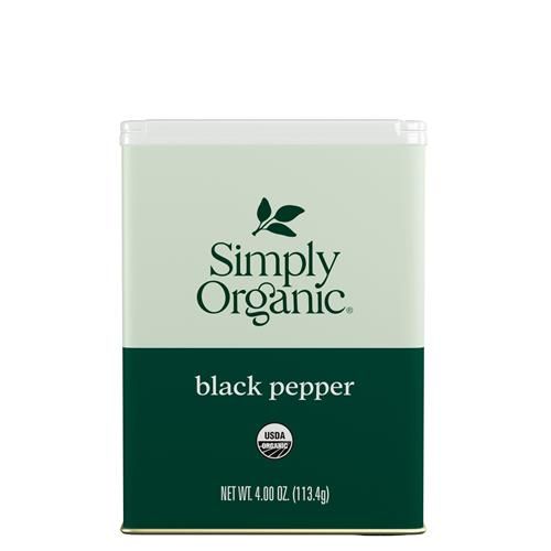 Simply Organic Black Pepper, 4 Oz