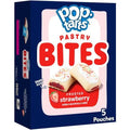 Pop-Tarts Baked Pastry Bites, Kids Snacks, School Lunch, Frosted Strawberry, 7Oz Box (5 Pouches)