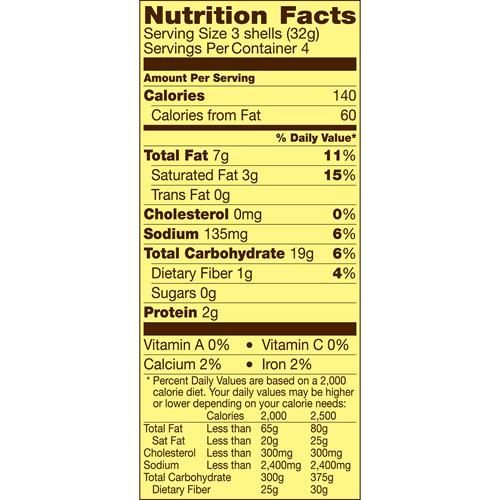 Old El Paso Crunchy White Corn Taco Shells, Gluten Free, 12 Ct., 4.6 Oz.