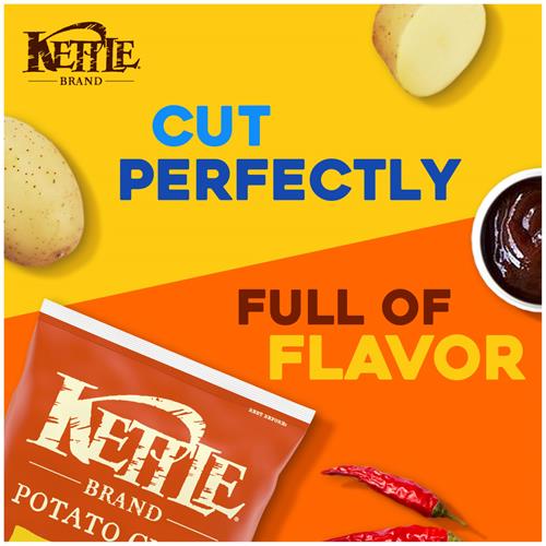 Kettle Brand Potato Chips Backyard Barbeque, 13 Oz