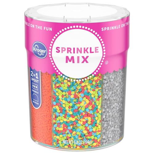 Kroger Sprinkle Mix 6.8 oz