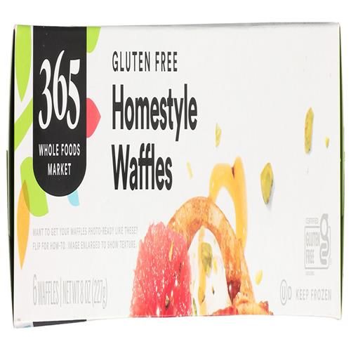 Whole Foods Market Gluten Free Waffles, 8 Ounce