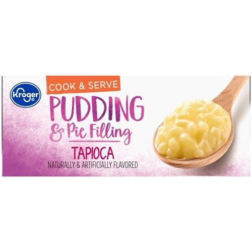 Kroger Tapioca Pudding & Pie Filling 3.25 oz
