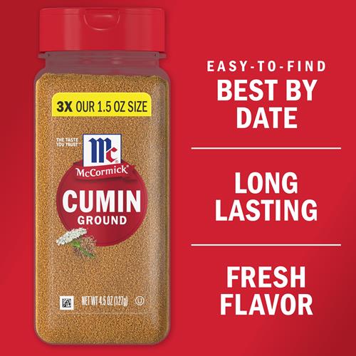 Mccormick Ground Cumin, 4.5 Oz