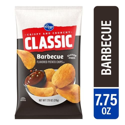 Kroger Sweet & Mesquite BBQ Potato Chips 7.75 oz