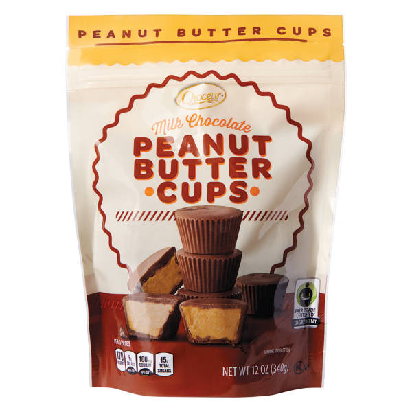 Choceur Peanut Butter Cups, 12 oz