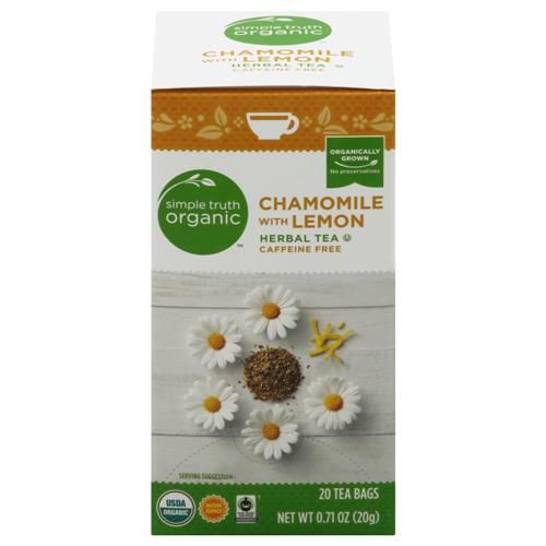 Simple Truth Organic Chamomile with Lemon Herbal Tea Bags 20 ct