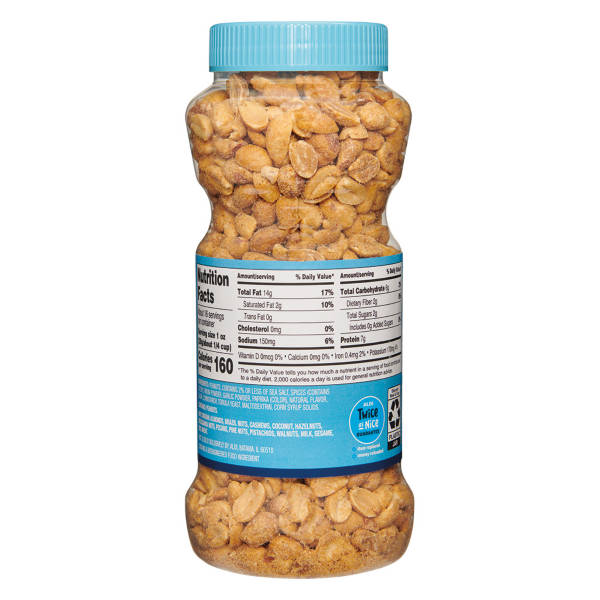 Southern Grove Dry Roasted  Peanuts with Sea Salt, 16 oz