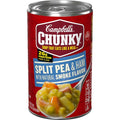 Campbell’S Chunky Soup, Split Pea Soup With Ham, 19 Oz Can