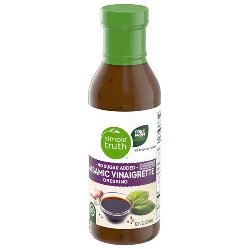 Simple Truth No Sugar Added Balsamic Vinaigrette Salad Dressing 12 fl oz