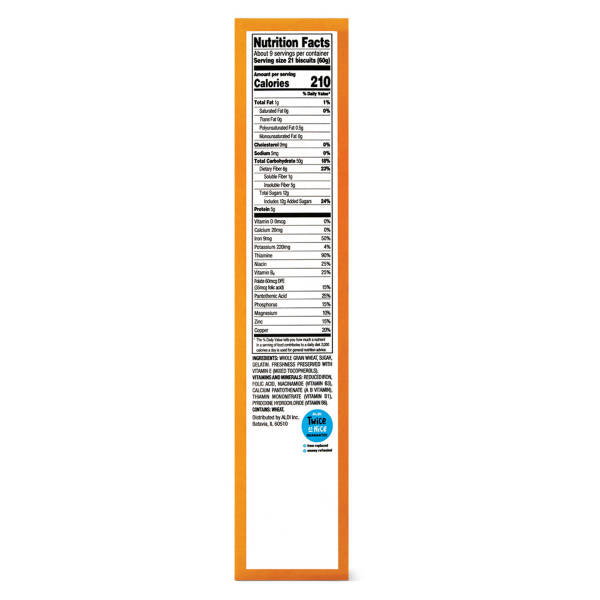Millville Frosted Bite Size Shredded Wheat, 18 oz
