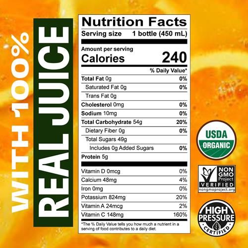 Evolution, Fresh Juice Orange, 15.2 Fl Oz Bottle
