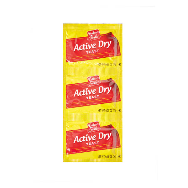 Baker's Corner Active Dry Yeast Packets, 3 count