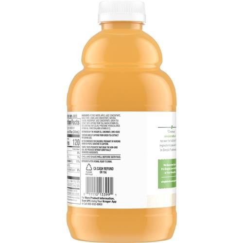 Simple Truth Energy Mango Passionfruit 100% Juice Bottle 32 fl oz