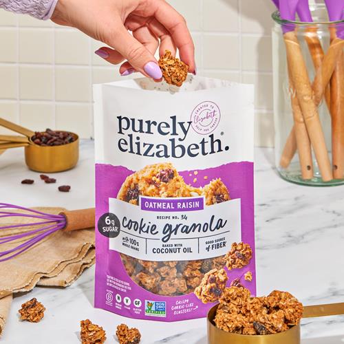 Purely Elizabeth Granola Ckie Oatml Raisn 11 Oz