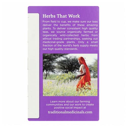 Traditional Medicinals Organic Smooth Move Chamomile Tea, 16 Tea Bags