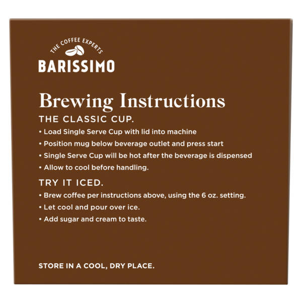 Barissimo Mocha Flavored Coffee Pods, 12 count