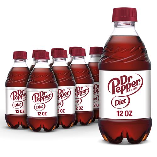 Diet Dr Pepper - Mini Bottles, 12 Oz, 8 Pk