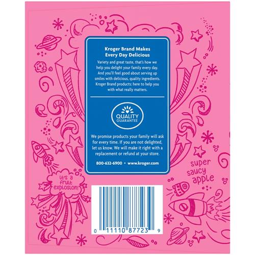 Kroger Apple Strawberry Applesauce Pouches 12 ct / 3.2 oz