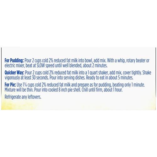 Kroger Lemon Pudding & Pie Filling 3.4 oz