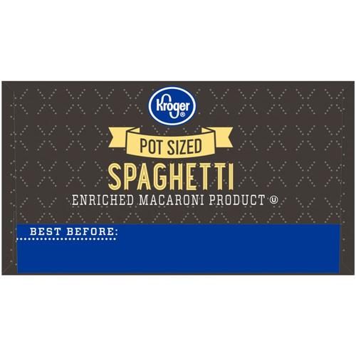 Kroger Pot Size Spaghetti 16 oz