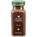 Simply Organic Ground Cloves 2.82 Ounce Jar, Pure Organic Ground Cloves, Kosher, Pungent Warm Aroma, Bittersweet & Spicy