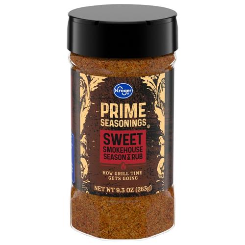 Kroger Prime Seasonings Sweet Smokehouse Rub 9.3 oz